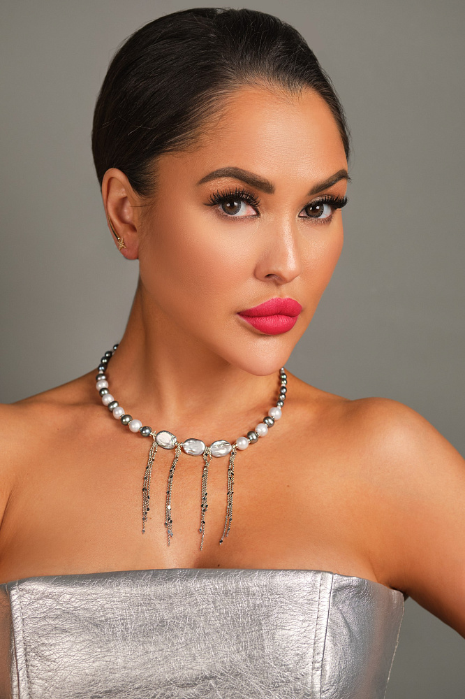 Колье «Шик» из натурального жемчуга - фото 3